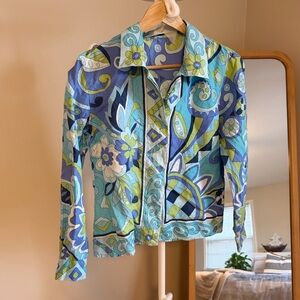 Vintage Eclectic Patterned Shirt